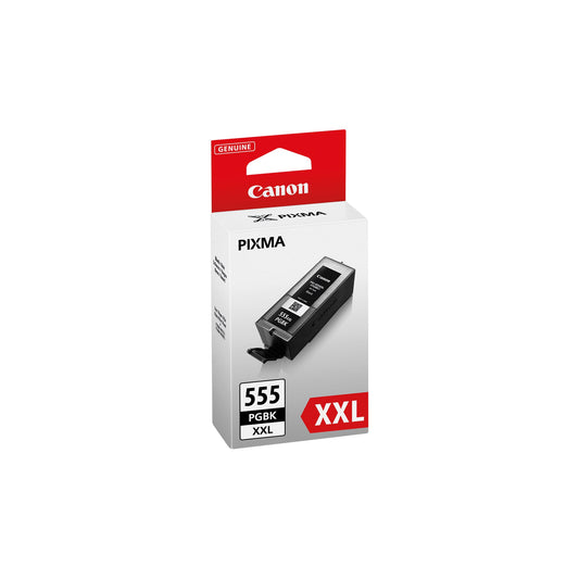 Canon Tintenpatrone Originalzubehör PGI-555XXL PGBK ca. 1.000 Seiten schwarz 37ml