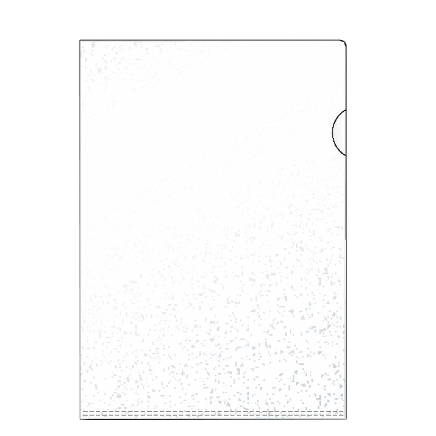 Hetzel Sichthülle DIN A4 150µm oben, rechts offen nicht dokumentenecht Polypropylen glasklar genarbt 50 St./Pack.