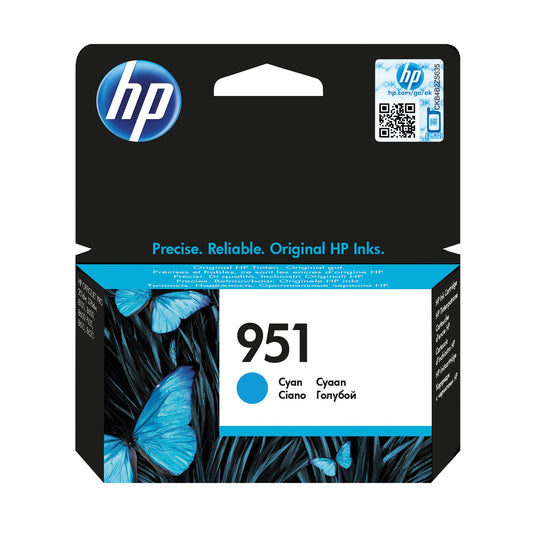 HP Tintenpatrone Originalzubehör 951 ca. 700 Seiten cyan 8ml