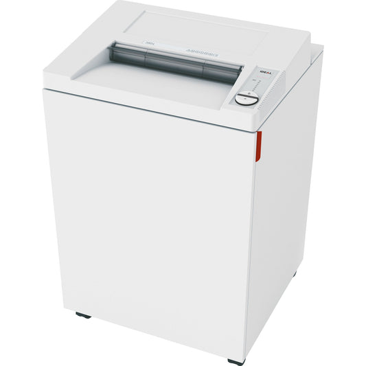 IDEAL Aktenvernichter 3804 CC P-5 Papier, Heftklammern, Büroklammern, Kreditkarten Partikelschnitt 13 Bl. cool grey