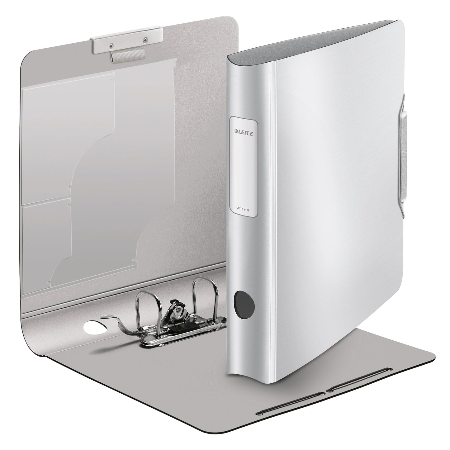 Leitz Ordner Active Style 65mm DIN A4 Rückenschild: geklebt ohne Schlitze Werkstoff: Polypropylen Material außen: Polyfoam Material innen: Polyfoam arktik weiß