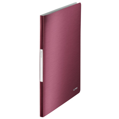 Leitz Sichtbuch Style DIN A4 Polypropylen granat rot 20 Hüllen