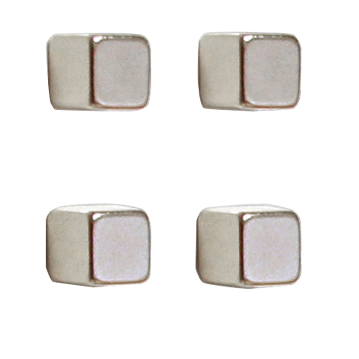 FRANKEN Magnet 10 x 10 x 10 mm (B x H x T) 3kg Neodym silber 4 St./Pack.