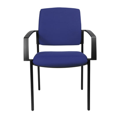 TOPSTAR Besucherstuhl B to B 10 110kg 100 % Polypropylen blau