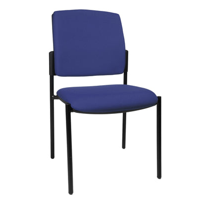 TOPSTAR Besucherstuhl B to B 10 110kg 100 % Polypropylen blau