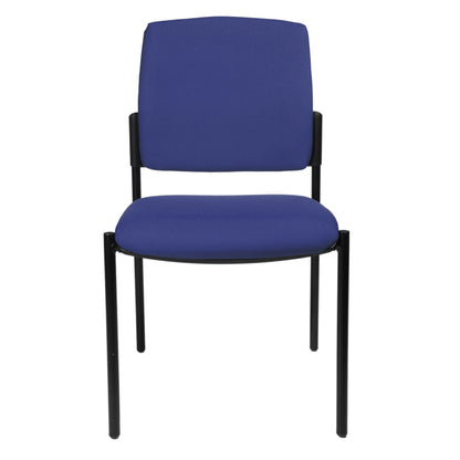 TOPSTAR Besucherstuhl B to B 10 110kg 100 % Polypropylen blau