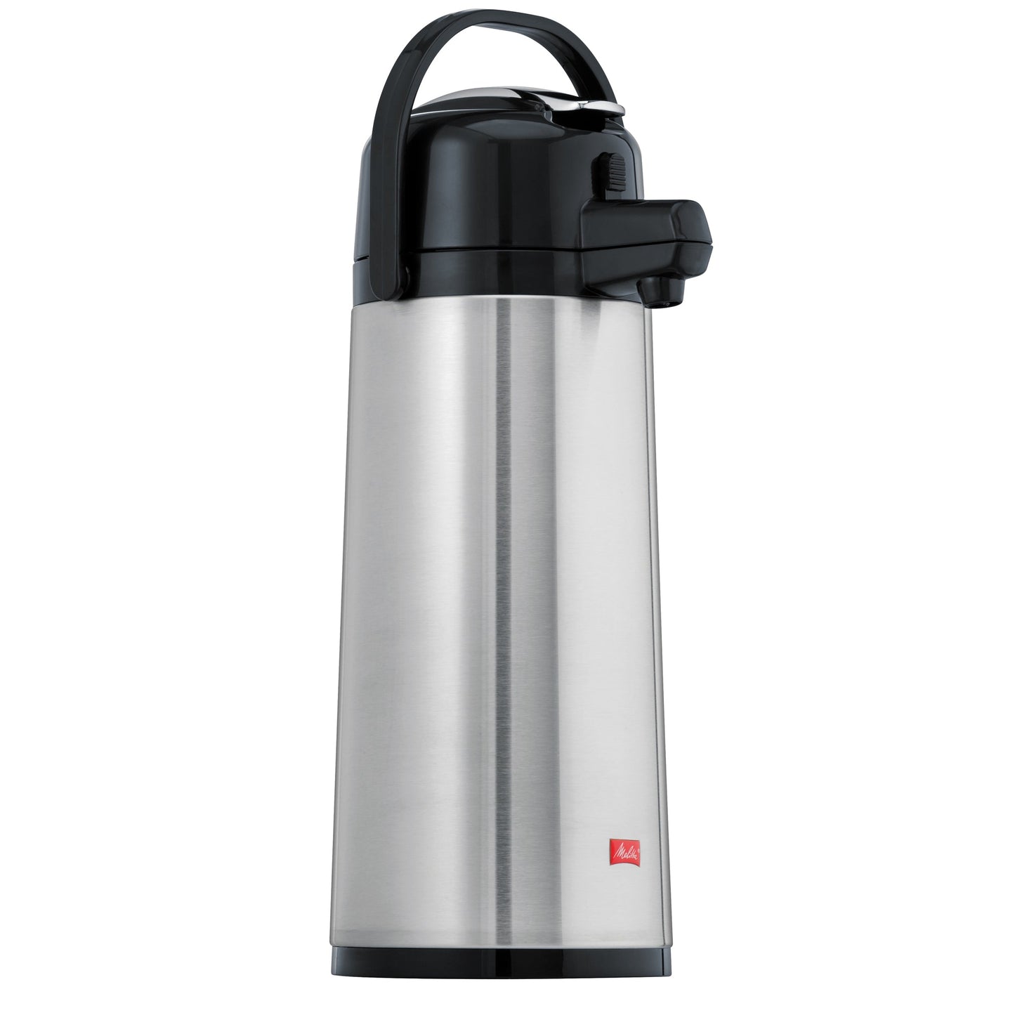 Melitta Pumpkanne 2,2l Edelstahl silber/schwarz