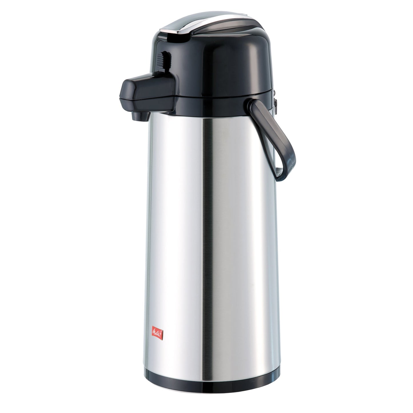 Melitta Pumpkanne 2,2l Edelstahl silber/schwarz