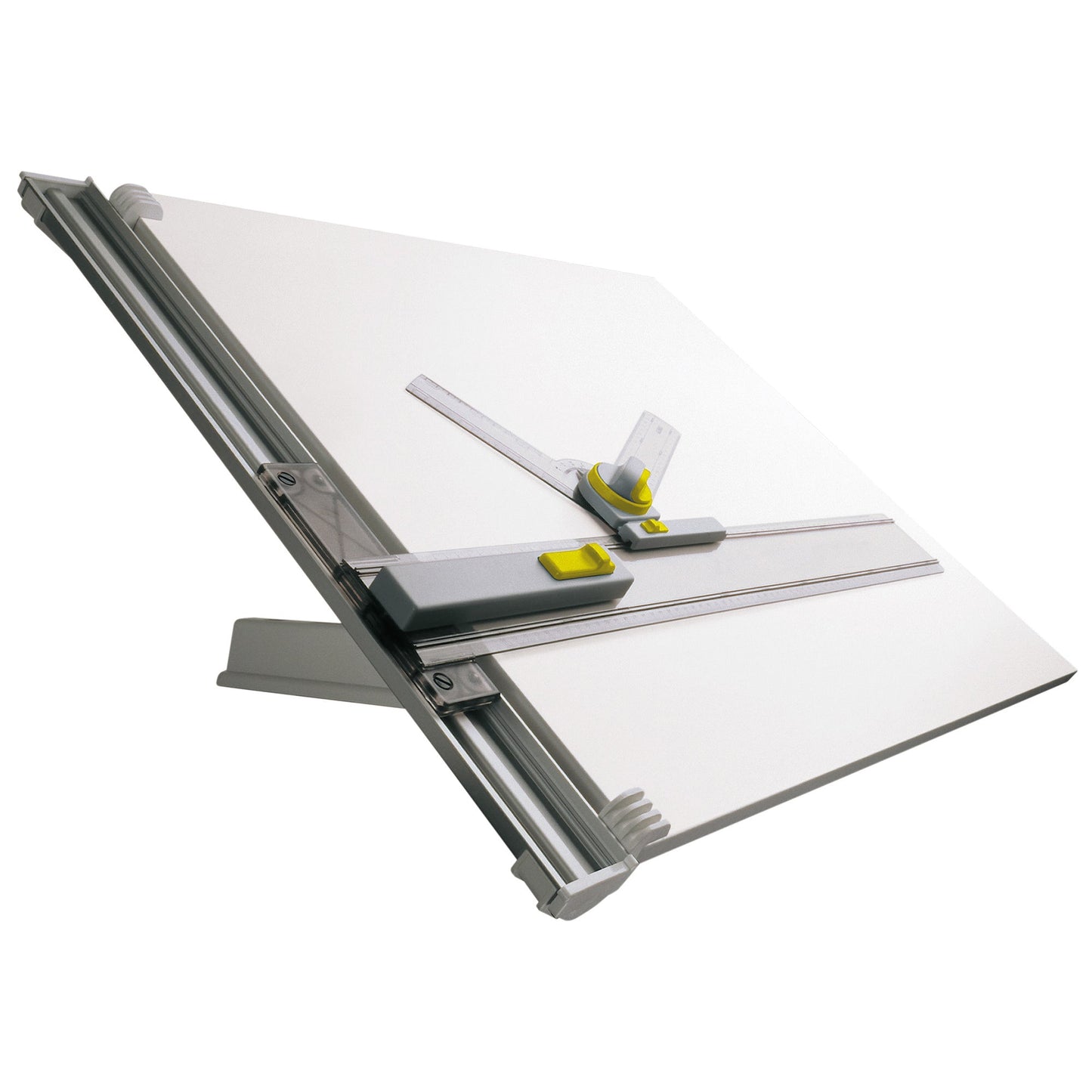 Aristo Zeichenplatte ZMT2 60 x 70 cm (B x H) DIN A2 mit freier Nullpunktwahl inkl. Schnellzeichenkopf 7094 Kunststoff grau