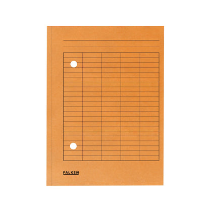 Falken Umlaufmappe DIN A4 250g/m² Manilakarton, recycelt orange 100 St./Pack.