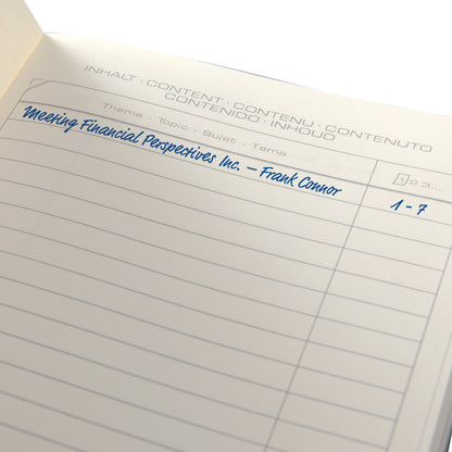 SIGEL Notizbuch Conceptum DIN A4+ liniert schwarz 97 Bl.