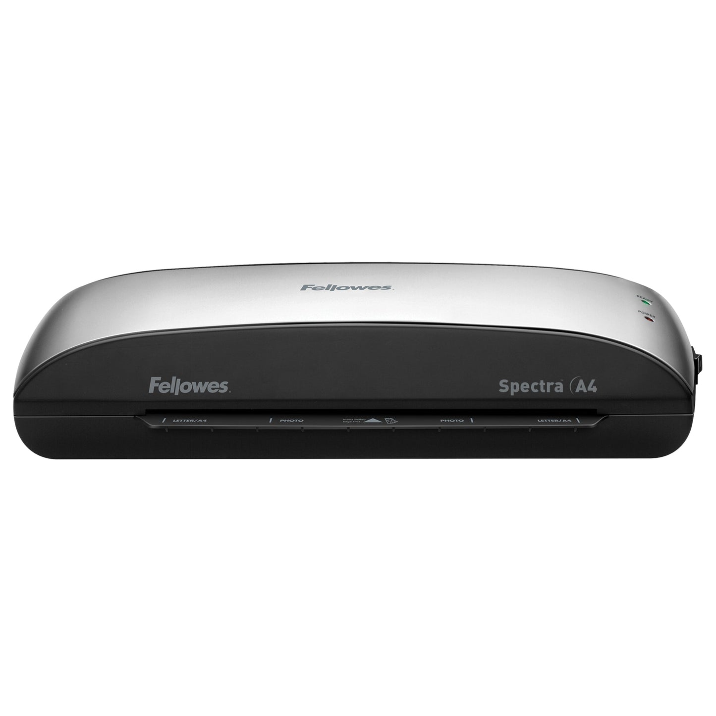 Fellowes® Laminiergerät Spectra Heißlaminierung 37 x 7,8 x 16,2 cm (B x H x T) DIN A4 schwarz/silber