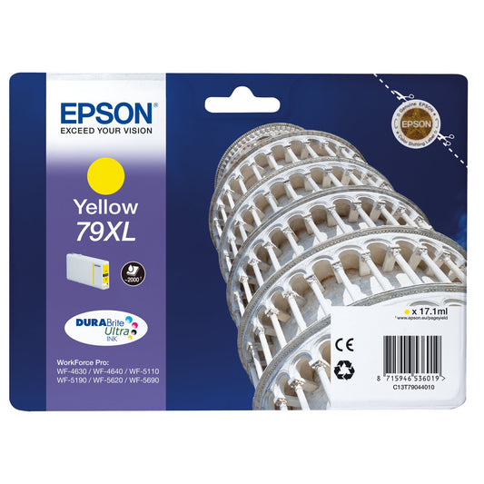 Epson Tintenpatrone Originalzubehör 79XL ca. 2.000 Seiten gelb 17,1ml