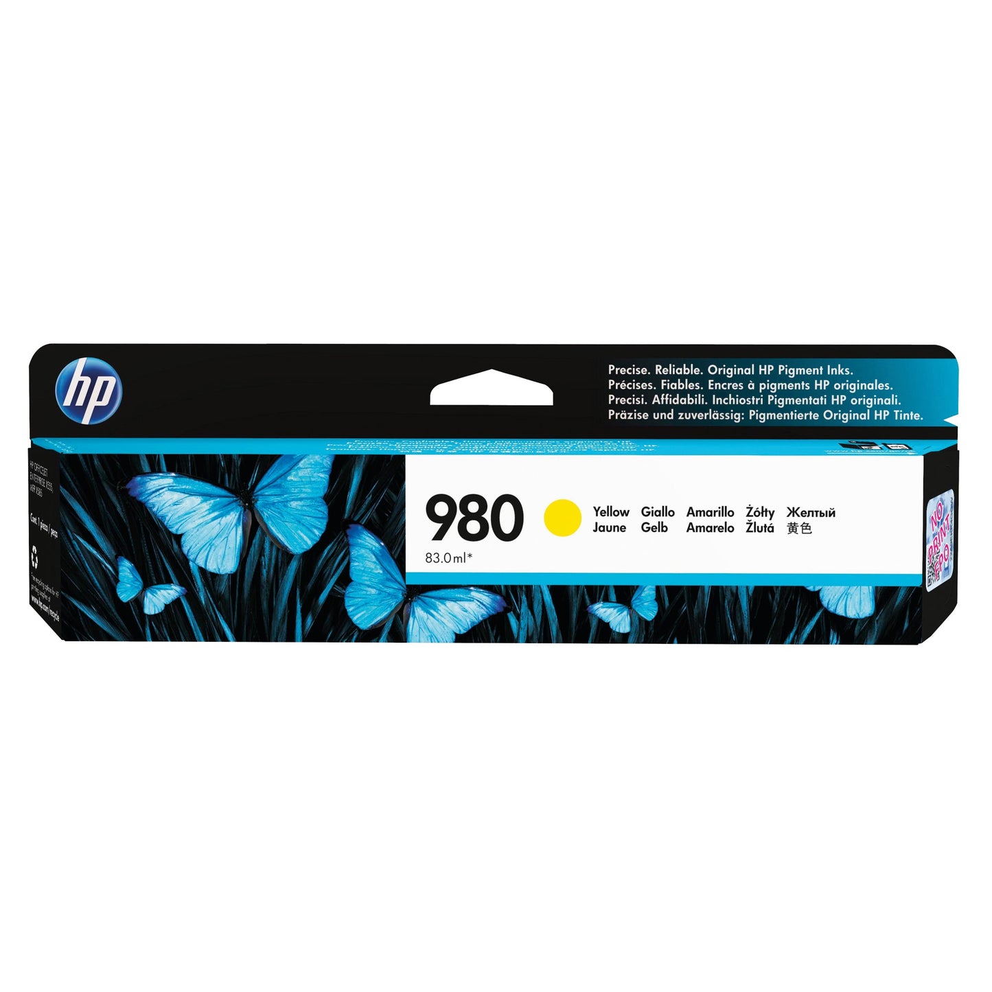 HP Tintenpatrone Originalzubehör 980 ca. 6.000 Seiten gelb 80,5ml