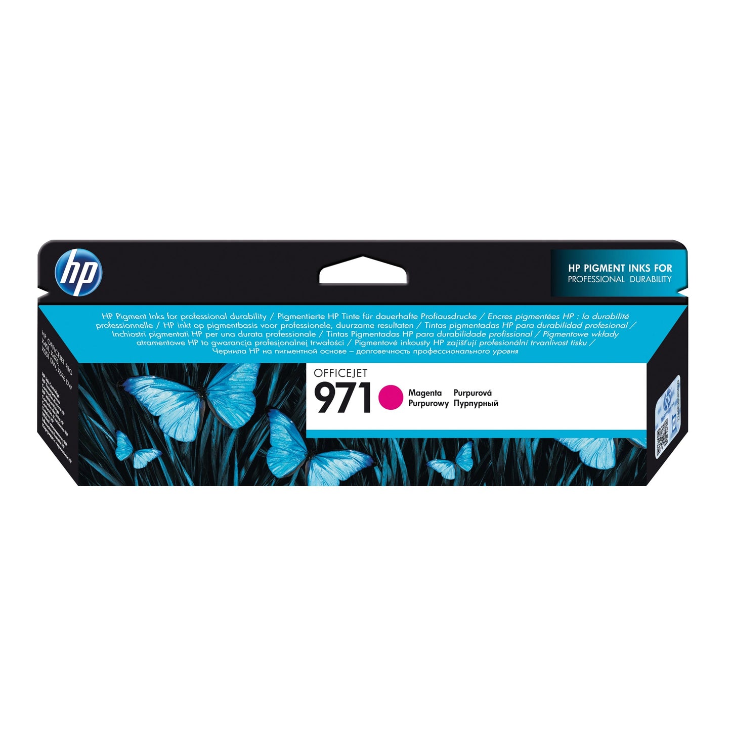 HP Tintenpatrone Originalzubehör 971 ca. 2.500 Seiten magenta 24,5ml