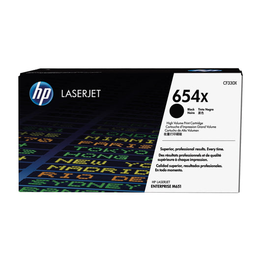 HP Toner Originalzubehör 654X ca. 20.500 Seiten schwarz