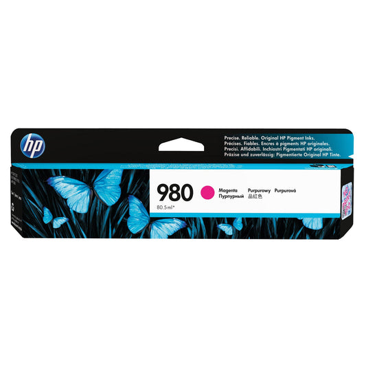 HP Tintenpatrone Originalzubehör 980 ca. 6.000 Seiten magenta 80,5ml