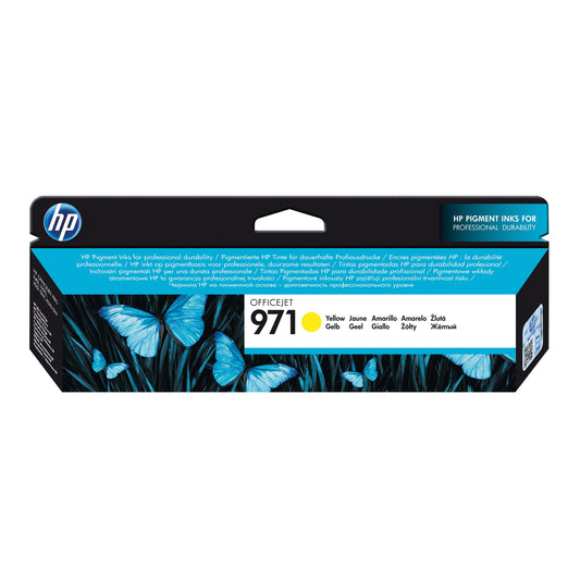 HP Tintenpatrone Originalzubehör 971 ca. 2.500 Seiten gelb 24,5ml