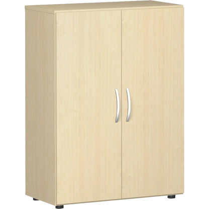 Geramöbel Flügeltürenschrank Flex 800 x 1.104 x 420 mm (B x H x T) 2 Fachböden Dreischicht-Feinspan Farbe: ahorn