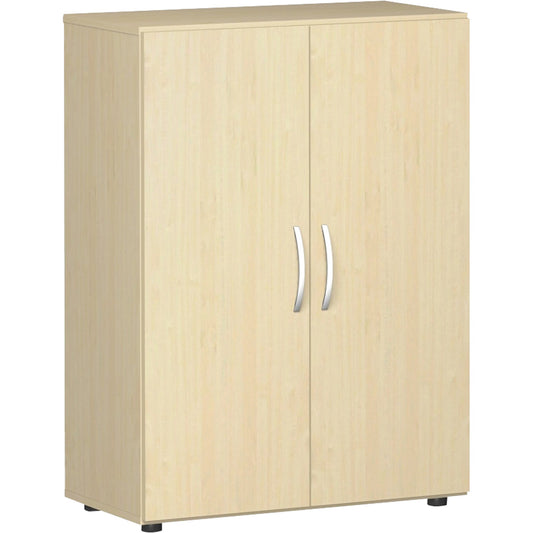 Geramöbel Flügeltürenschrank Flex 800 x 1.104 x 420 mm (B x H x T) 2 Fachböden Dreischicht-Feinspan Farbe: ahorn