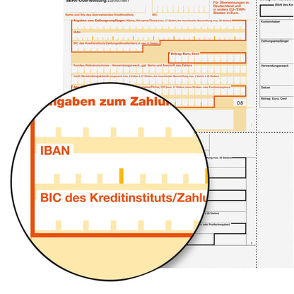 SIGEL Überweisung ZV 570 DIN A4 nicht selbstdurchschreibend 100 Bl./Pack.