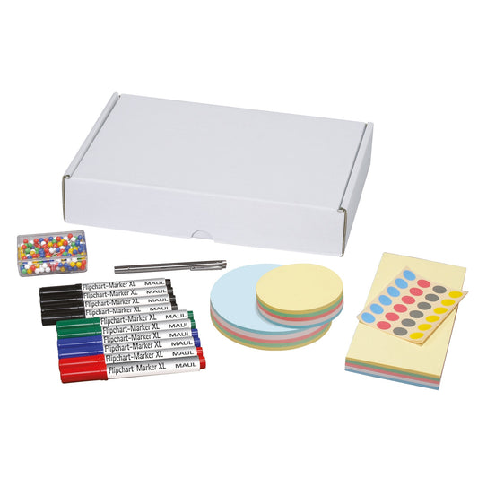 MAUL Moderationsbox MAULselect 37 x 26 x 7 cm (B x H x T) Karton weiß