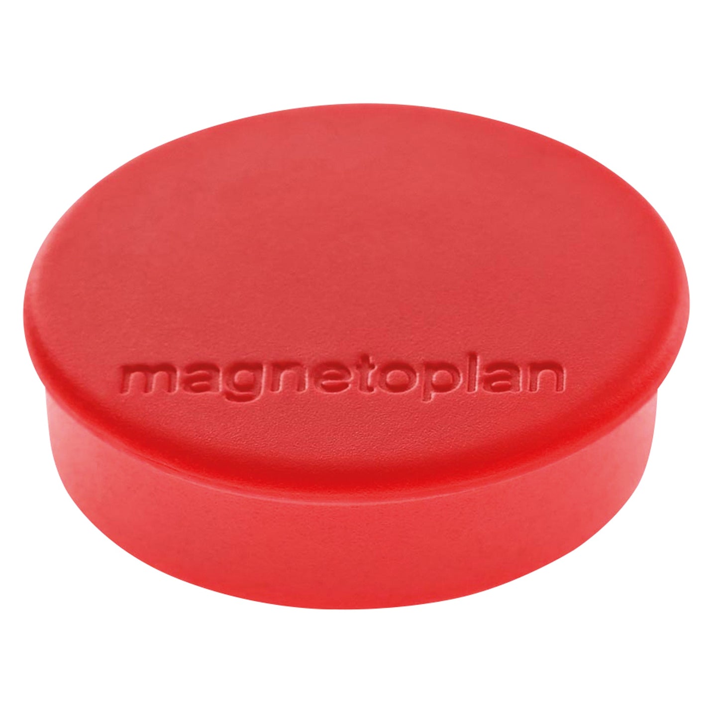 magnetoplan® Magnet Discofix Hobby 24 x 8 mm (Ø x H) 24mm 0,3kg Ferrit rot 10 St./Pack.