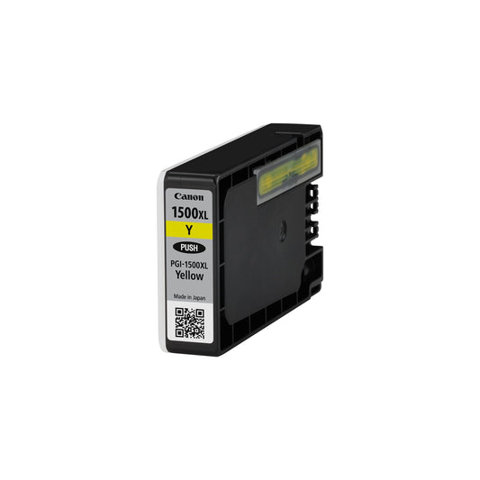 Canon Tintenpatrone Originalzubehör PGI-1500XL Y ca. 900 Seiten gelb 12ml