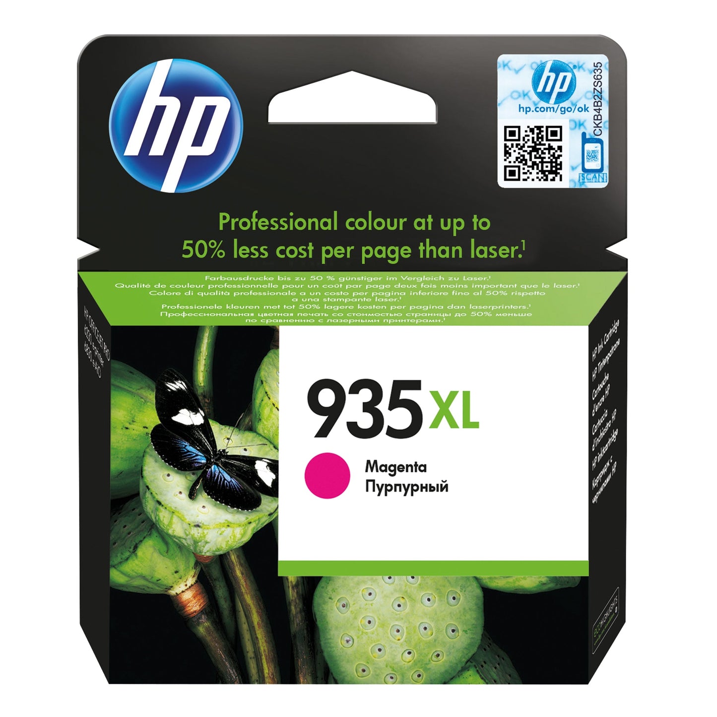 HP Tintenpatrone Originalzubehör 935XL ca. 825 Seiten magenta 9,5ml