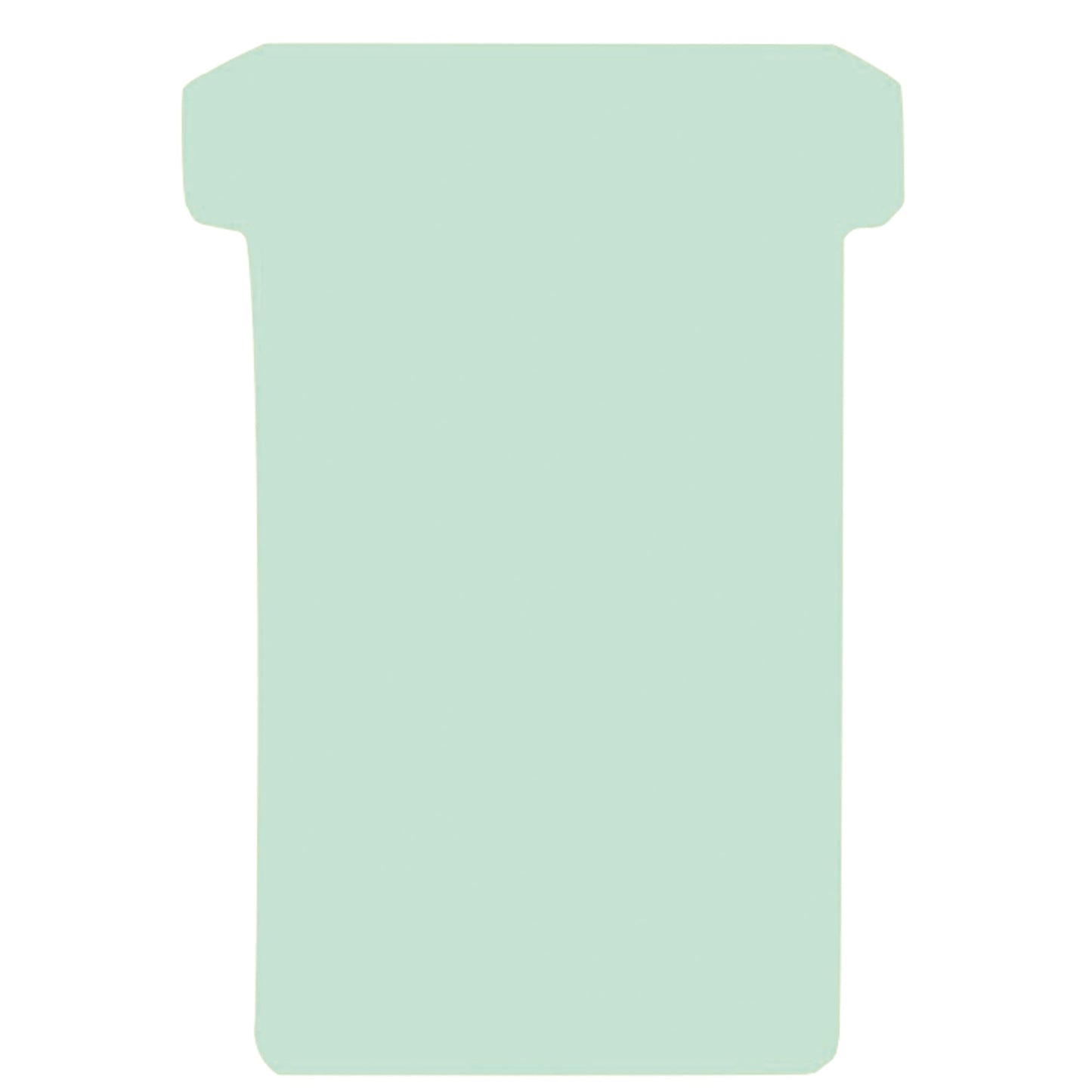FRANKEN T-Karte 48 x 84 mm (B x H) 170g/m² 100 % Altpapier hellgrün 100 St./Pack.
