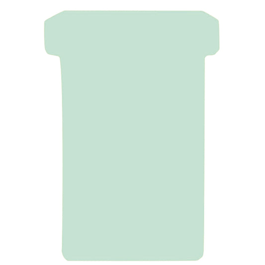FRANKEN T-Karte 48 x 84 mm (B x H) 170g/m² 100 % Altpapier hellgrün 100 St./Pack.