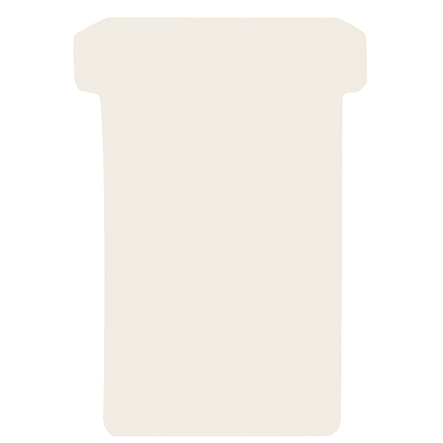 FRANKEN T-Karte 48 x 84 mm (B x H) 170g/m² 100 % Altpapier weiß 100 St./Pack.