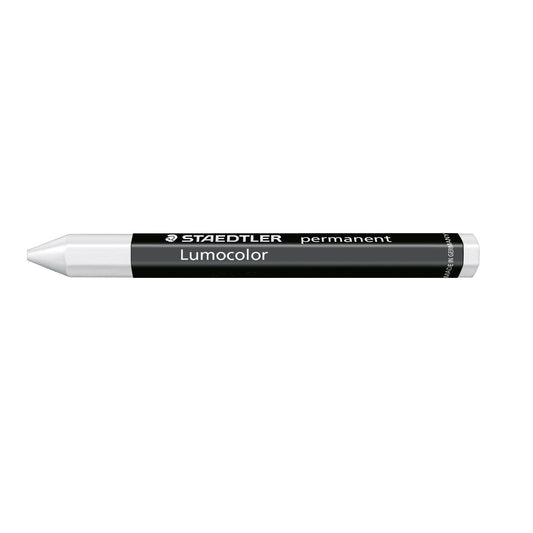 STAEDTLER® Signierkreide Lumocolor® permanent omnigraph mit Papierhülle weiß