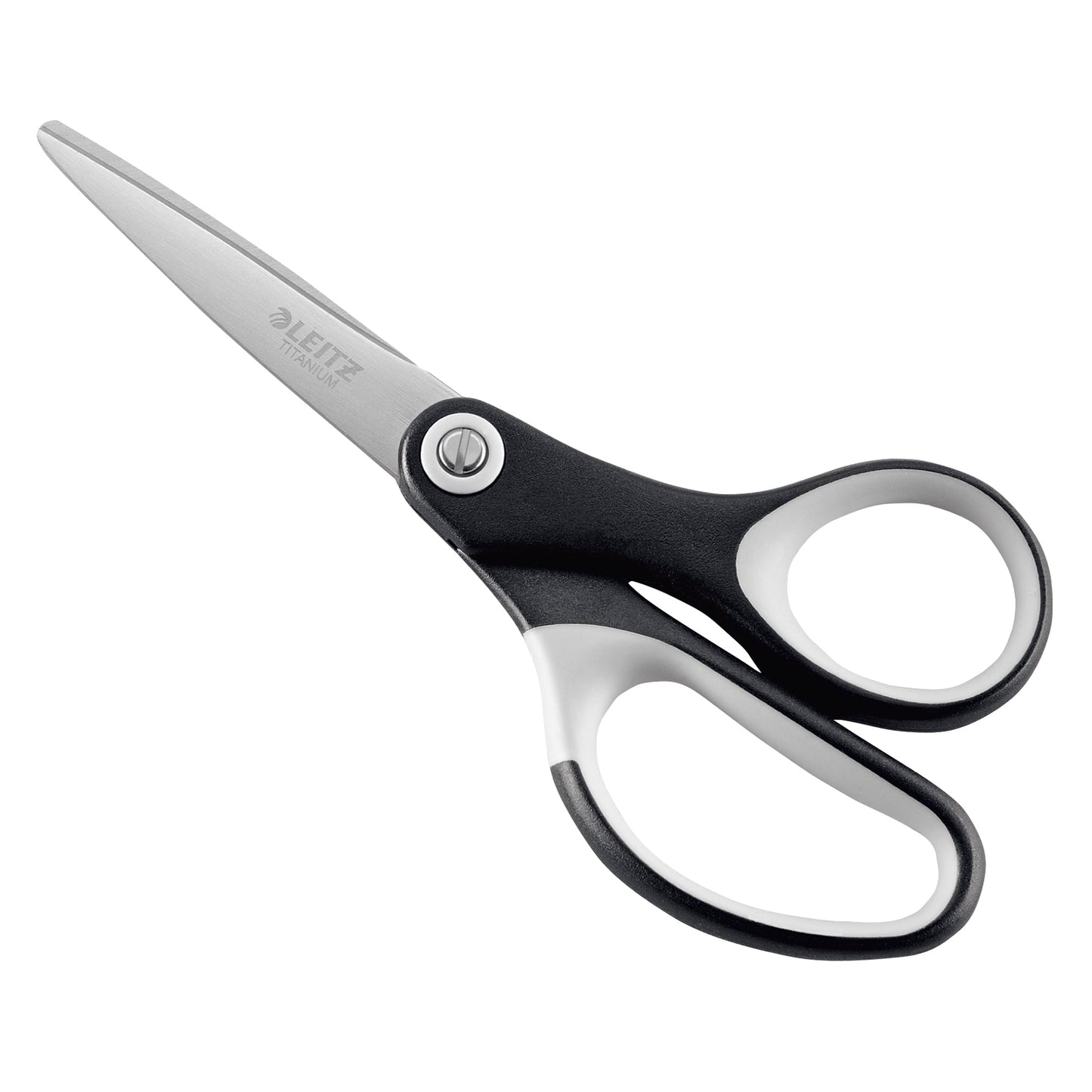 Leitz Universalschere Titanium 150mm Edelstahl, titanbeschichtet schwarz/weiß