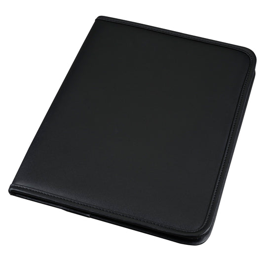 Alassio® Schreibmappe SAVONA 24 x 31 x 1,5 cm (B x H x T) Kunstleder schwarz