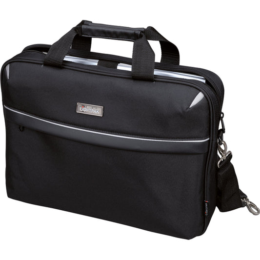 LIGHTPAK® Notebooktasche SIERRA 41 x 32 x 8,5 cm (B x H x T) Polyester schwarz