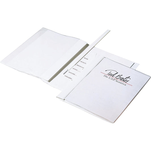 DURABLE Angebotshefter DURAPLUS® DE LUXE DIN A4, Überbreite PVC weiß