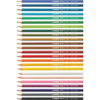 STABILO® Buntstift GREENcolors farbig sortiert 24 St./Pack.