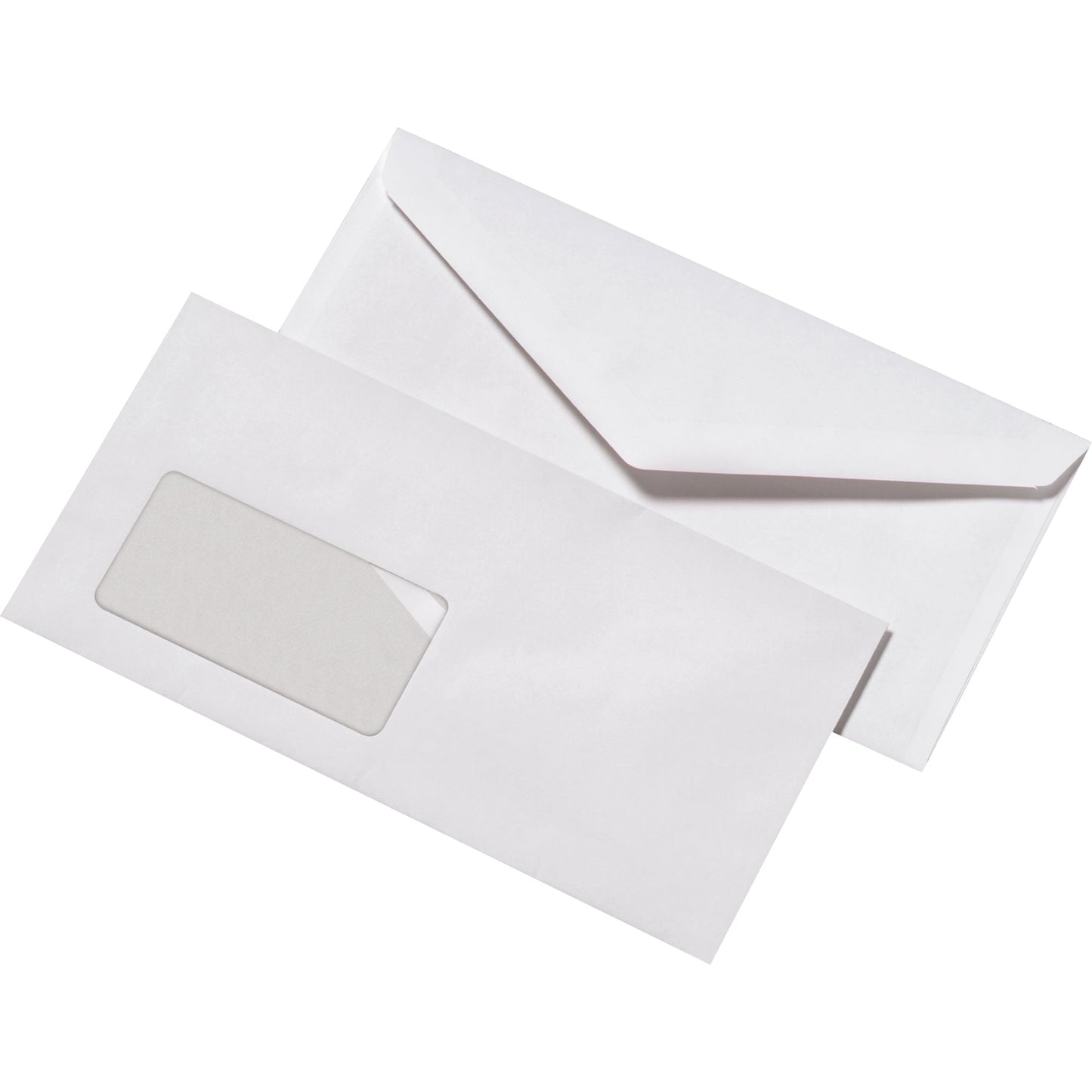 MAILmedia Briefumschlag DIN lang 220 x 110 mm (B x H) mit gummierter Klappe mit Fenster 72g/m² weiß 1.000 St./Pack.