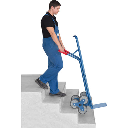 Fetra Sackkarre 59 x 130 cm (B x H) 200kg Stahlblech, pulverbeschichtet blau