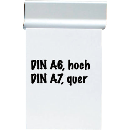 MAUL Klemmleiste 4 x 11,3 cm (B x L) Aluminium alu