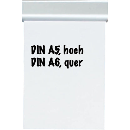 MAUL Klemmleiste 4 x 15,6 cm (B x L) Aluminium alu