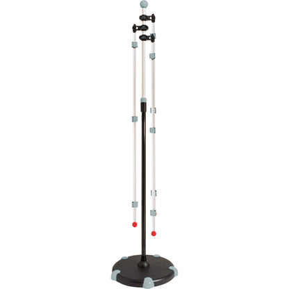 MAUL Planhalter Mobil 140-200 x 132 cm (H x L) Aluminium grau