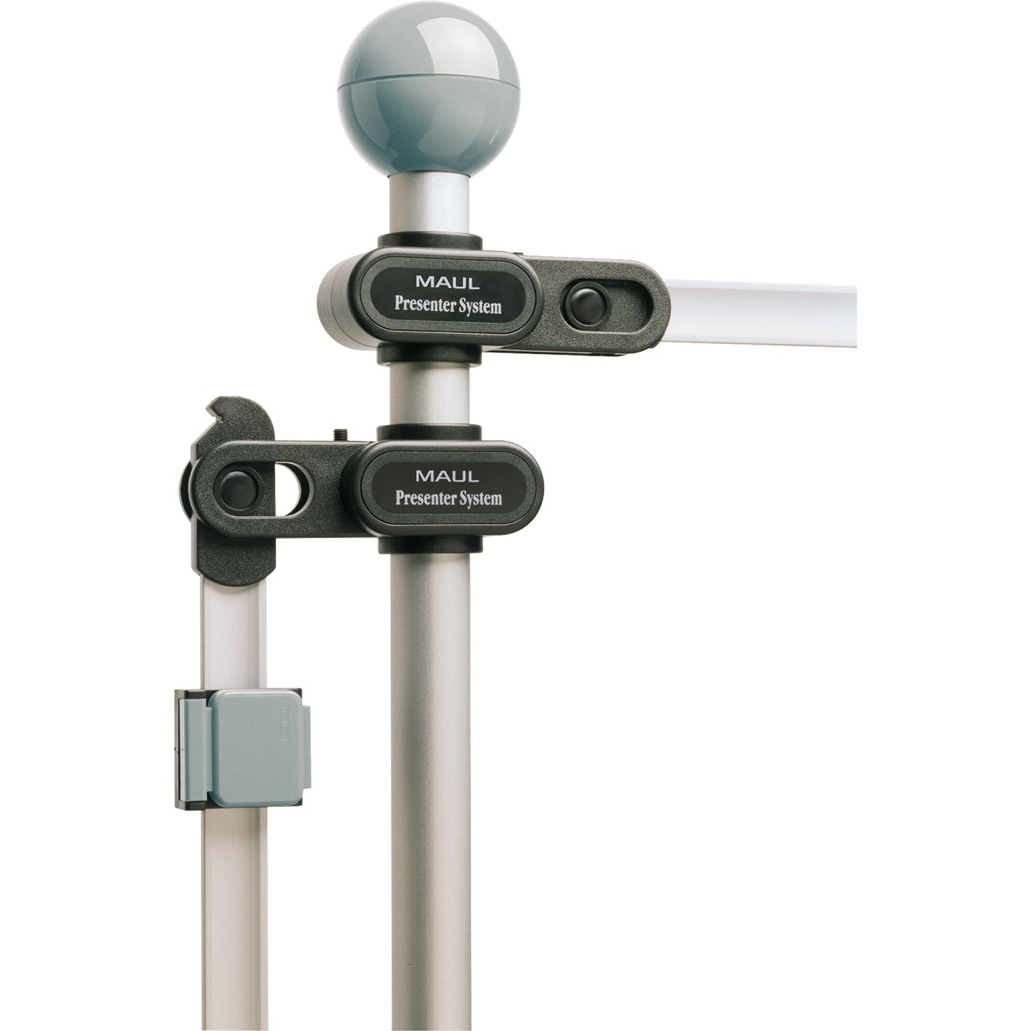 MAUL Planhalter Mobil 140-200 x 132 cm (H x L) Aluminium grau