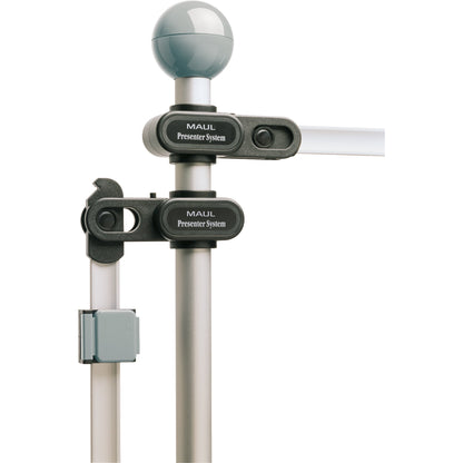 MAUL Planhalter Mobil 140-200 x 132 cm (H x L) Aluminium grau