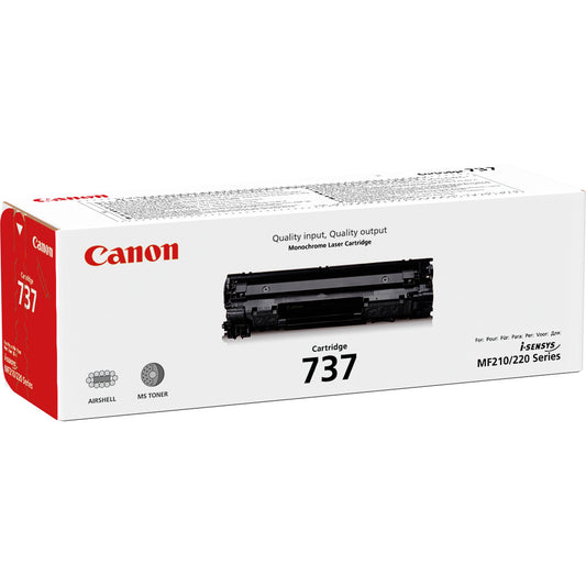Canon Toner Originalzubehör 737 ca. 2.400 Seiten schwarz
