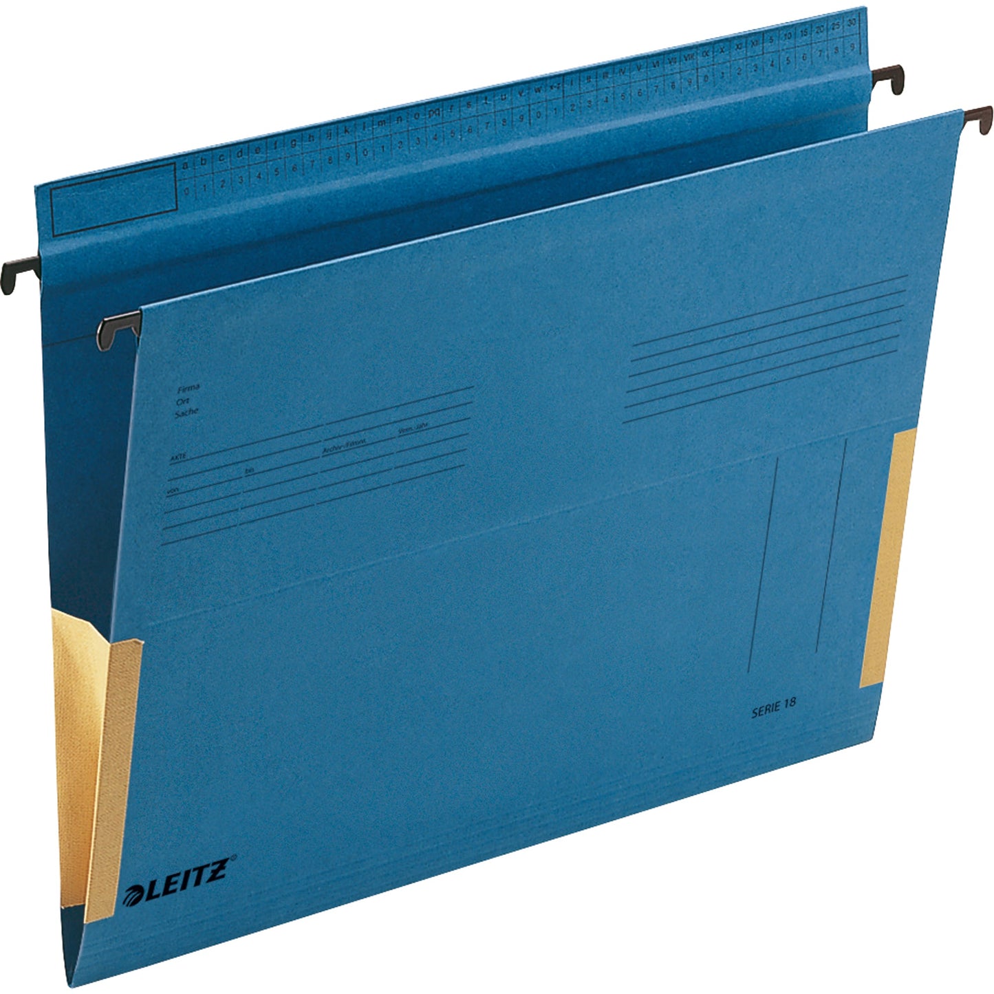 Leitz Hängetasche SERIE 18 DIN A4 320g/m² Manilakarton blau 25 St./Pack.