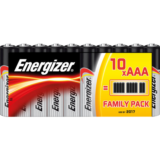 Energizer® Batterie Classic AAA/Micro LR03 Alkaline 1,5V 1.250 mAh 10 St./Pack.