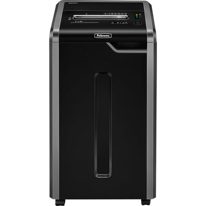 Fellowes® Aktenvernichter Powershred® 325Ci P-4 Papier, Heftklammern, Büroklammern, Kreditkarten, CDs/DVDs Partikelschnitt 24 Bl. silber/schwarz