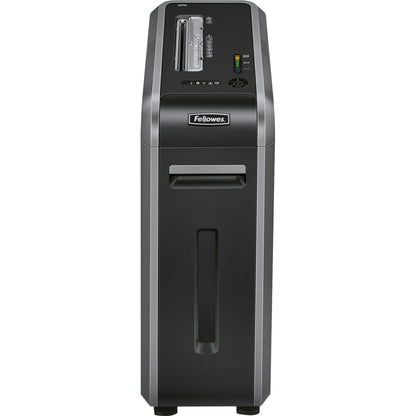 Fellowes® Aktenvernichter Powershred® 125i P-2 Papier, Heftklammern, Büroklammern, Kreditkarten, CDs/DVDs Streifenschnitt 18 Bl. silber/schwarz